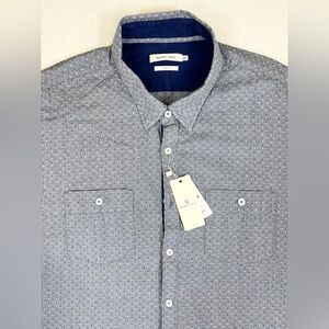 NWT ARTURO CALLE Men's‎ Slim Fit Embroidered Casual Button Down Office Size XXL
